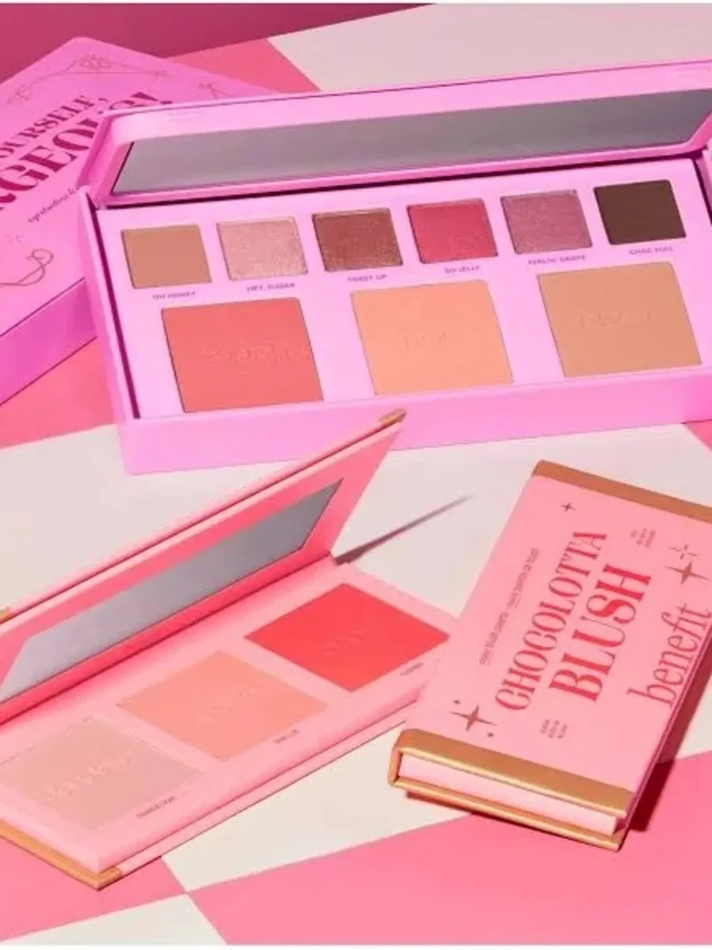 BENEFIT COSMETICS LIMITED EDITION CHOCOLOTTA BLUSH SET